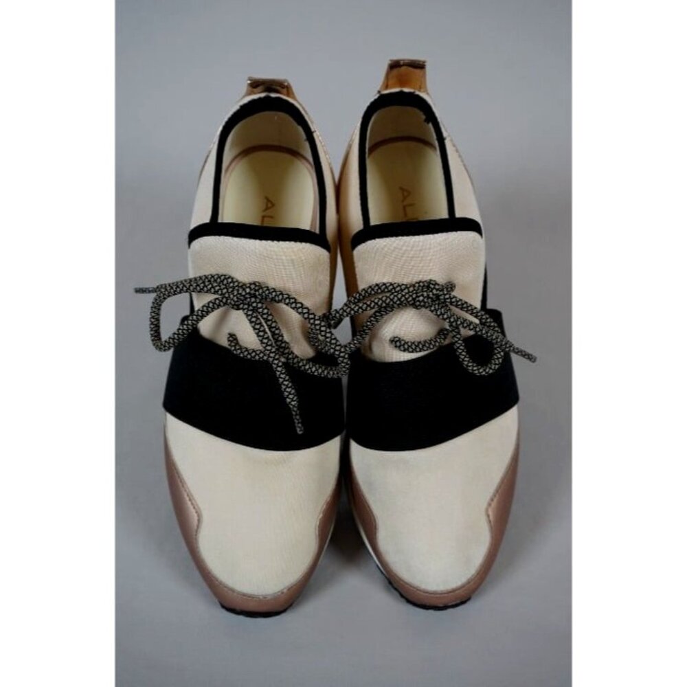 ALDO Women's Dwiedia Fashion Lace-Up Sneaker Shoes Size 7.5